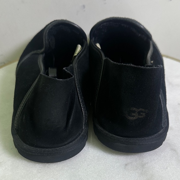 UGG Men's Black Suede Loafers - Picture 2 of 5